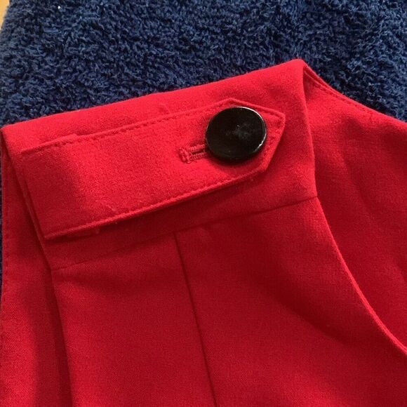 Preowned red and black Calvin Klein dress size 12‎ - Picture 3 of 5